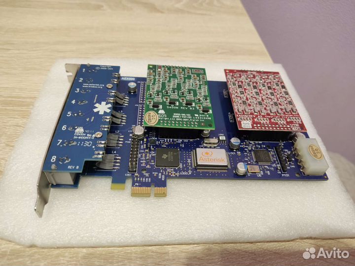 AEX800 Карта PCI-E Asterisk