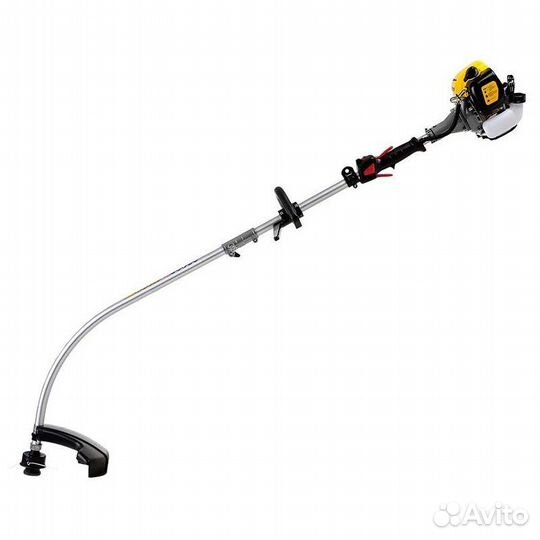 Двухтактный бензиновый триммер с изогнутой штангой