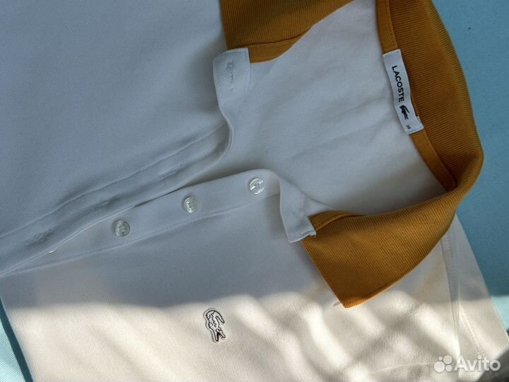 Lacoste polo женское новое S-M