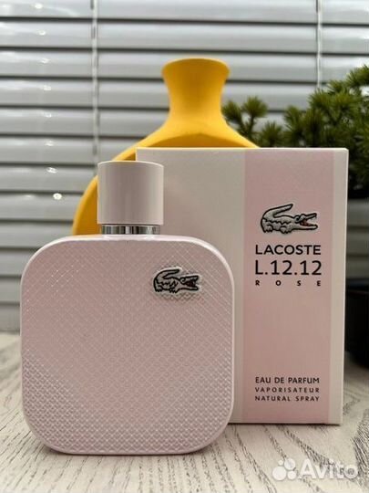 L.12.12 Eau de Parfum Rose For Her Lacoste Fragran
