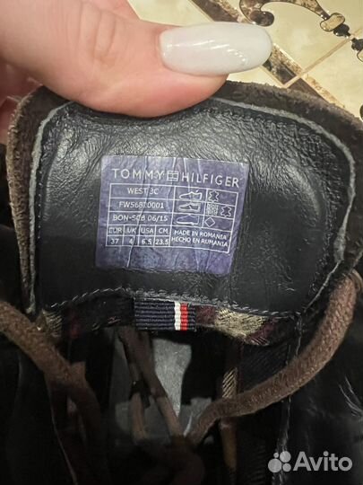 Ботинки женские Tommy hilfiger 37/37,5