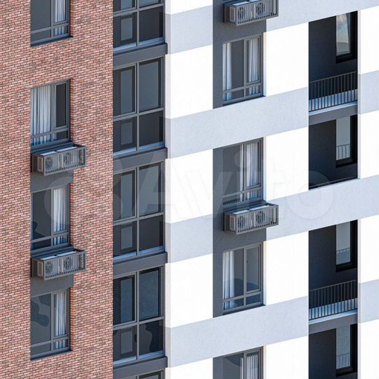 2-к. квартира, 80,3 м², 2/14 эт.