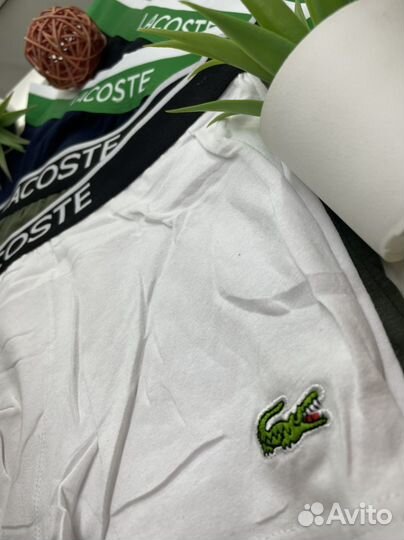 Трусы мужские боксеры Lacoste