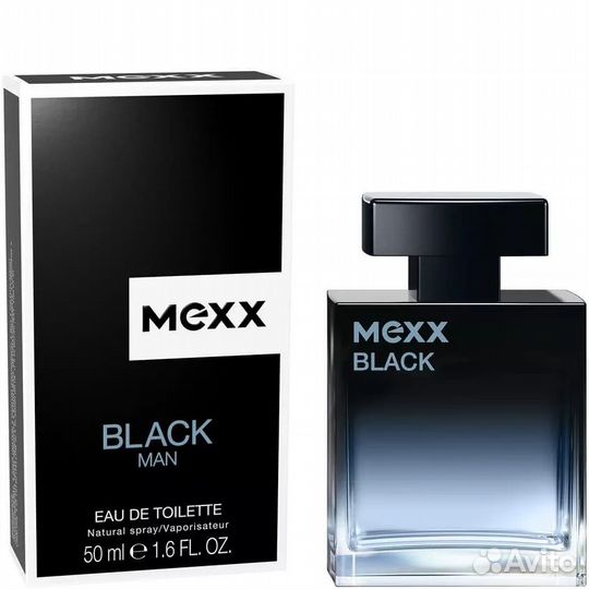 Mexx Black men туалетная вода