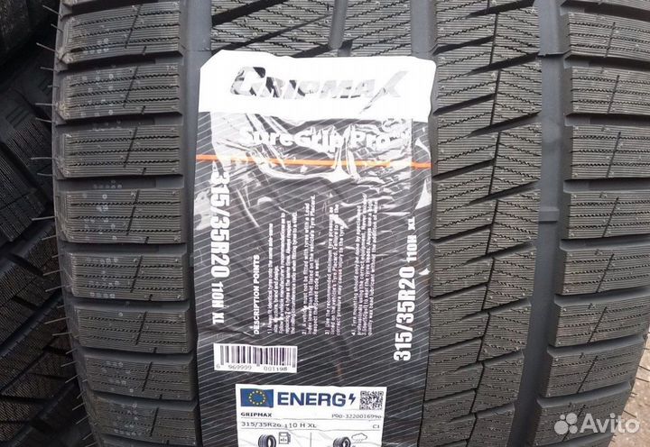 Gripmax SureGrip Pro Ice X 275/40 R20 и 315/35 R20 106H