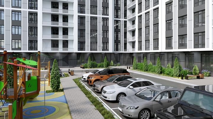 1-к. квартира, 48,9 м², 11/12 эт.