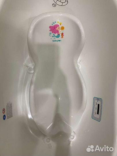 Ванночка для купания с горкой