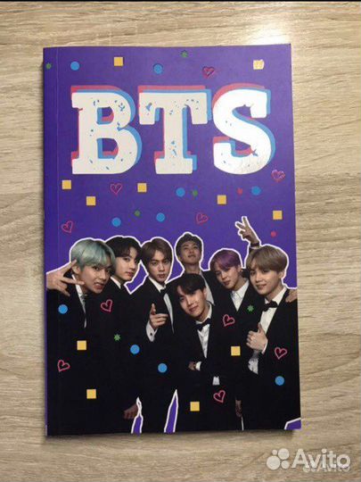 Блокнот bts