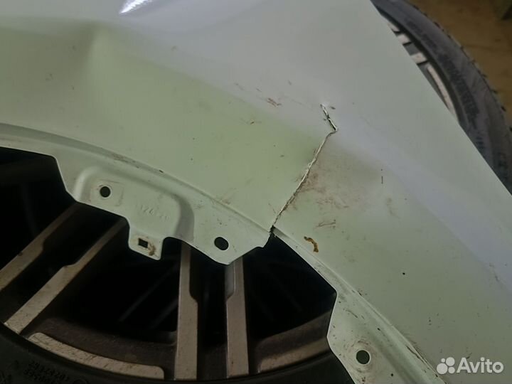 Крыло переднее левое porsche cayenne 958 рест