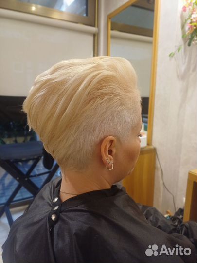 Стрижка и окрашивание волос на дому