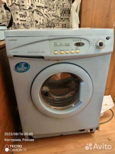 Стиральная машина samsung на запчасти