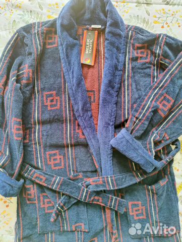 Мужской махровый халат, Турция,новый, XL