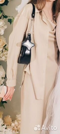 Платье комбинация с рубашкой, 42 размер