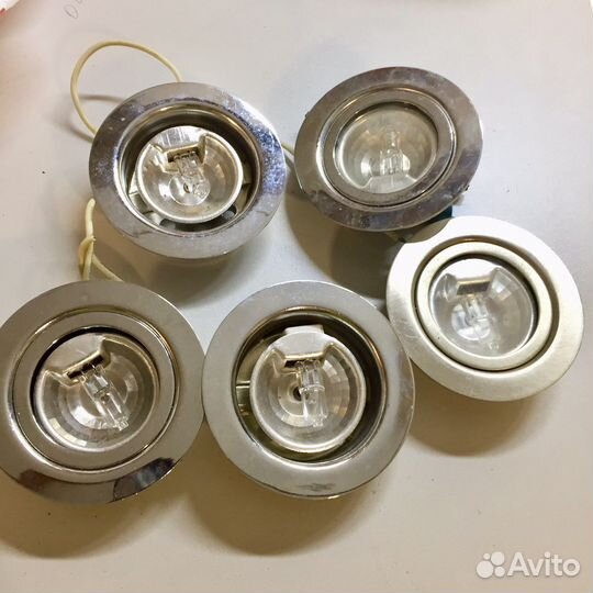 Точечные светильники бу