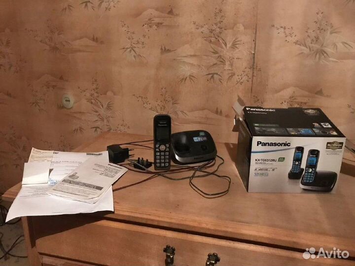 Телефон Panasonic kx-tg6512ru