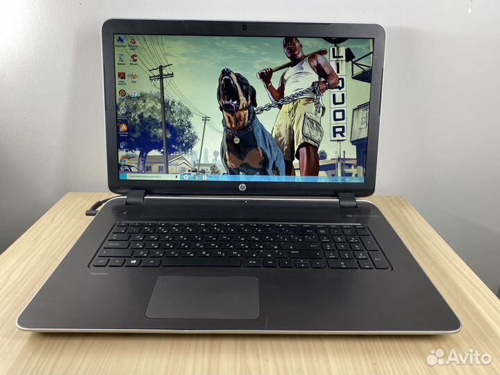 Ноутбук как новый HP 4ядра/17.3