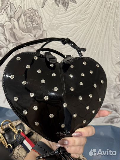 Сумка сердечко alaia