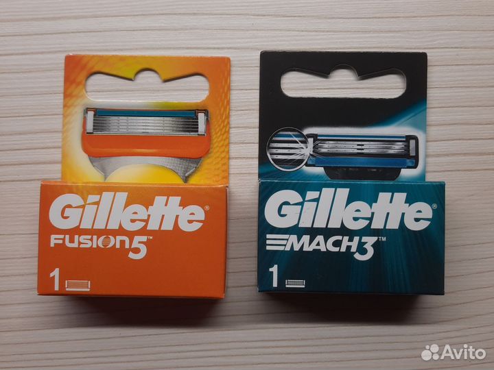 Сменные кассеты gillette