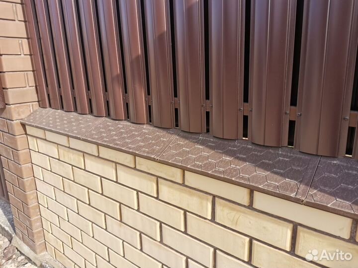 Парапет для забора