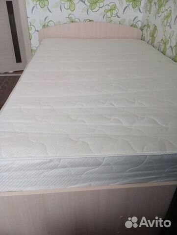 Кровать двухспальная с матрасом бу 120 на 200