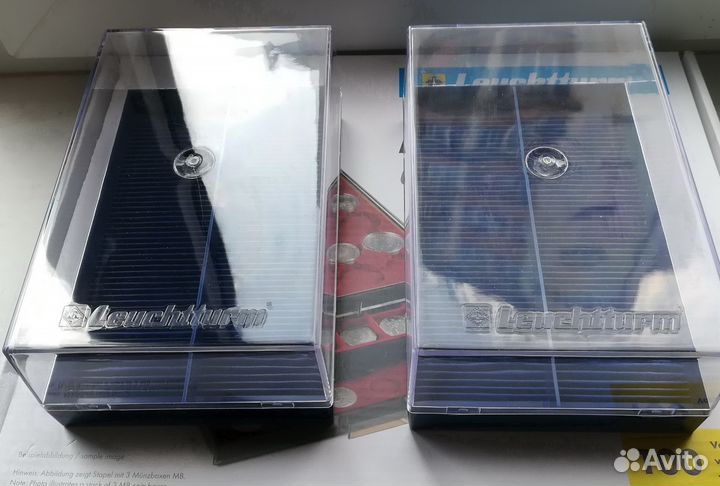 Пластиковый бокс коробка для хранения 100 монет