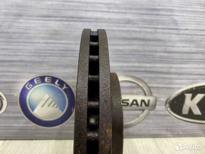 Тормозной диск перед nissan primera P12