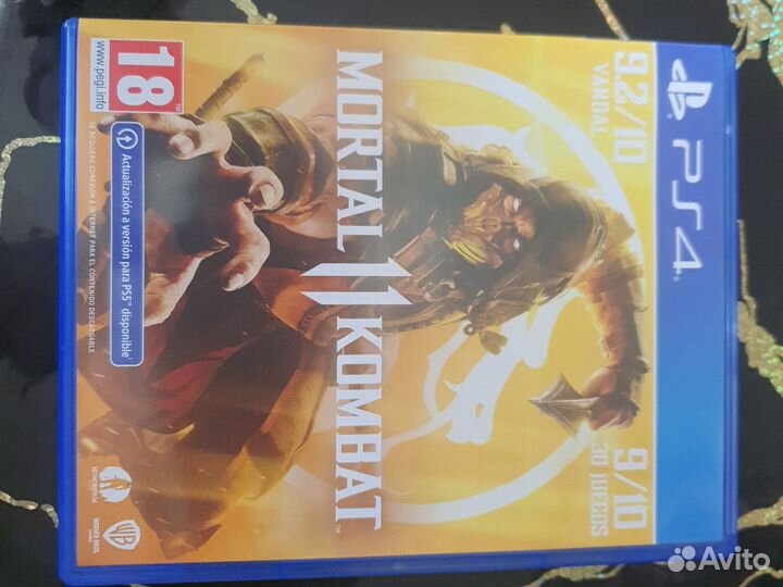 Диски на ps4 mortal kombat