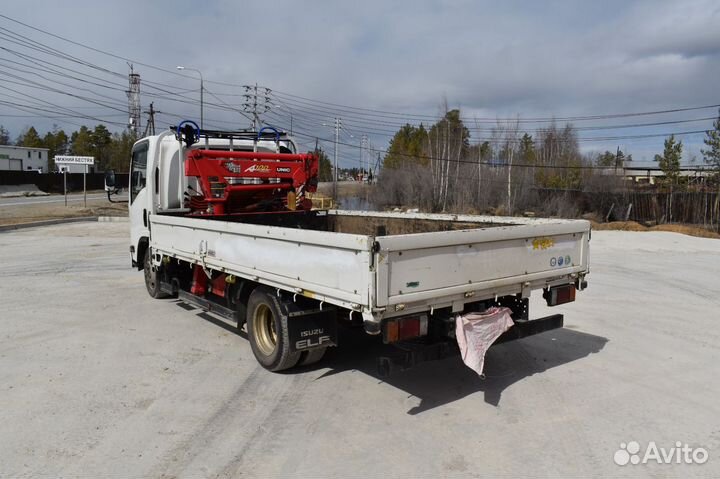 Isuzu Elf с КМУ, 2010