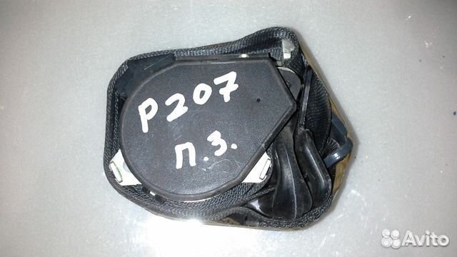 Ремень безопасности передний задний Peugeot 207