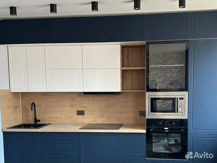 Кухня черная