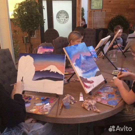 Выездные мастер-классы по живописи