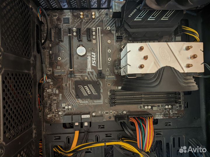 Материнская плата msi Z390-A Pro + проц i5 9600KF