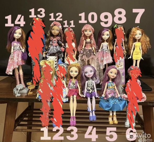 Куклы ever after high