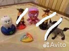 Игрушки из макдональдса и киндера