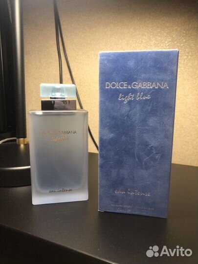 Туалетная вода dolce gabbana light blue intense