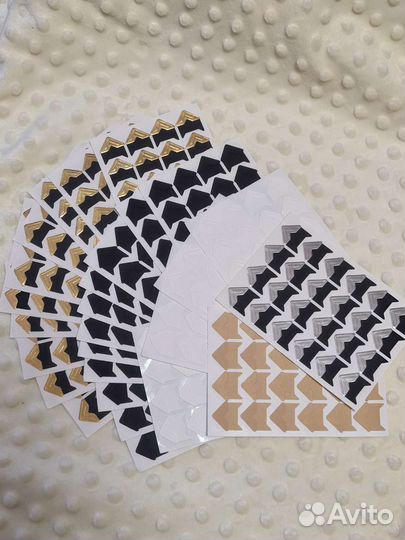 Уголки для фото. Самоклеящиеся уголки
