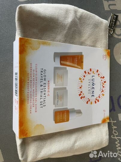 Косметика из Финляндии Lumene в фирменной сумке