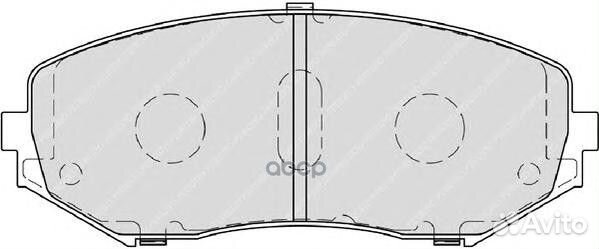 Колодки ferodo FDB4060 FDB4060 Ferodo