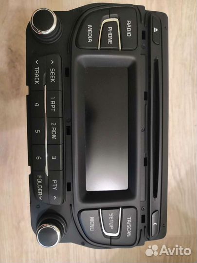 Штатная магнитола киа сид 2012год