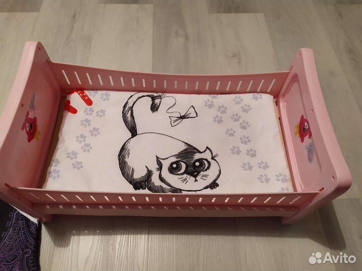 Кроватка для куклы baby born