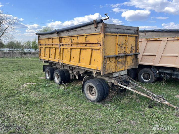 Прицеп самосвальный СЗАП 8551-02М, 2008