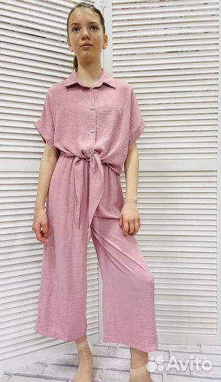 Новый костюм летний, легкий, от 128 до 164 см