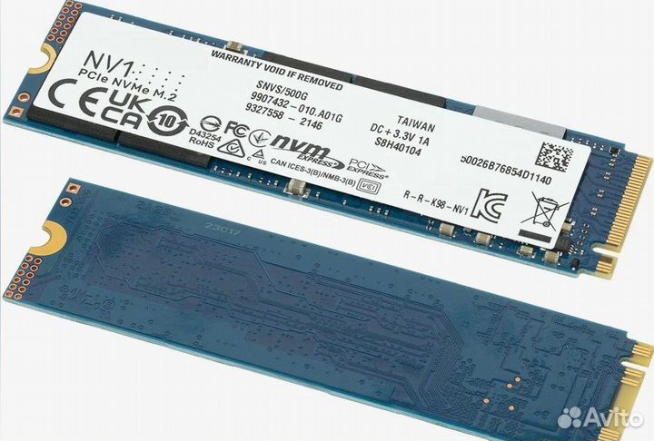 SSD nvme Kingston 960 гб