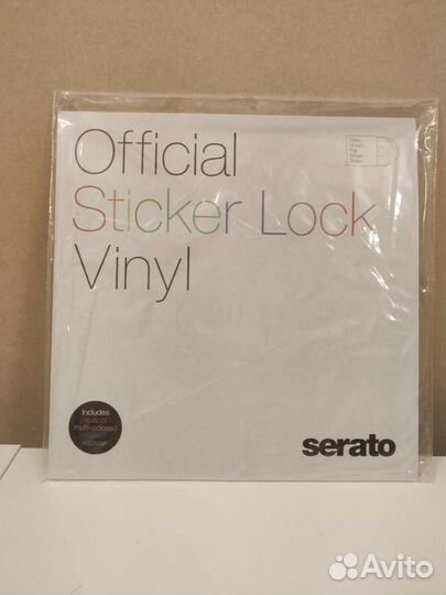 Serato sticker lock vinyl 12