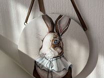 Интерьерная картина на холсте "Кролик"