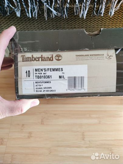 Ботинки мужские timberland 44 размер