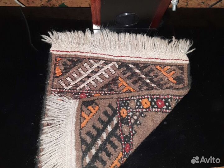 Вышлю Туркменистан коврик малый ручная работа 90е