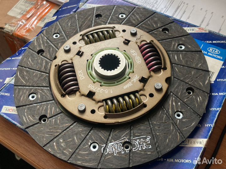 Диск сцепления hyundai accent