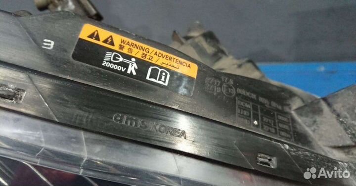 Фара ксенон правая Renault Koleos HY0