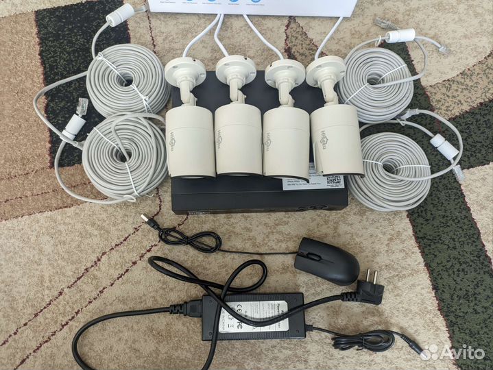 Комплект уличного ip видеонаблюдения